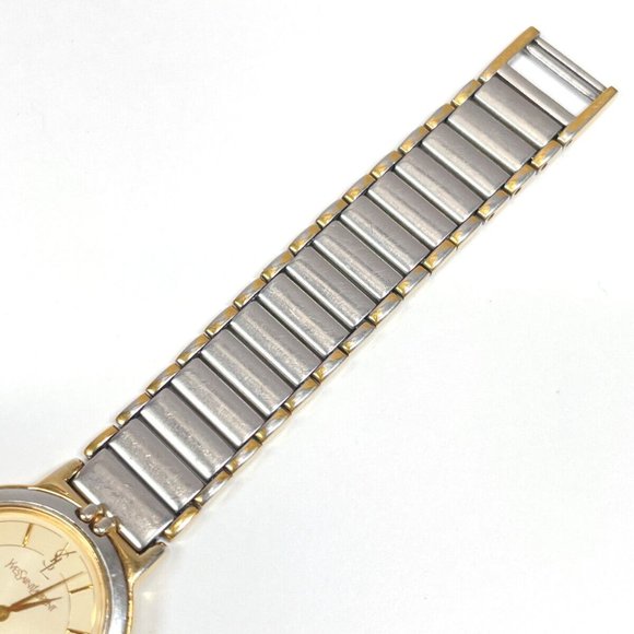 Yves Saint Laurent Gold and Silver Women's Watch - Picture 5 of 16